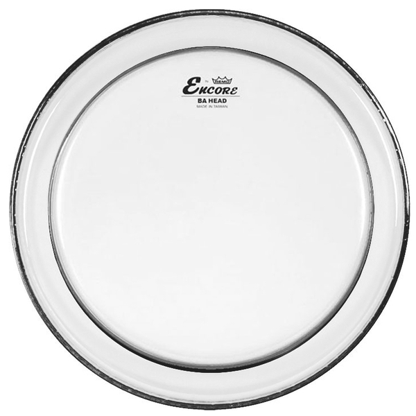 Encore By Remo 24'' Pinstripe Clear Bass Drum